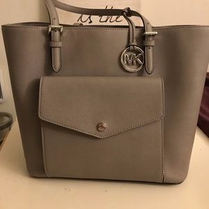 Michael Kors gray tote